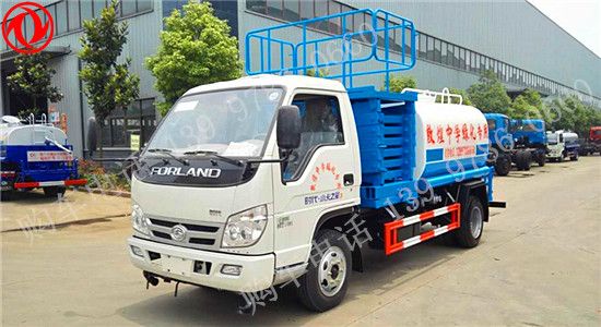 福田升降臺灑水車(4噸)